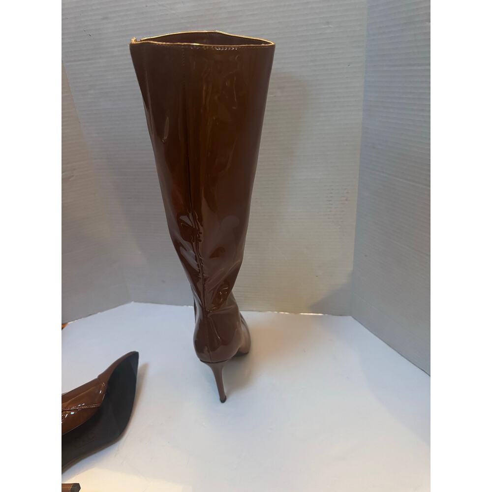 INC Womens RAJELP STILETTO DRESSY Knee-High Boots Tan8.5 M nwob - Picture 7 of 9